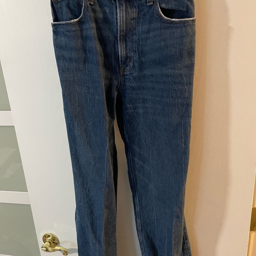 Abercrombie & Fitch Dark Blue Straight Jeans